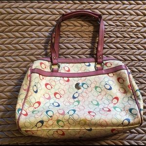 Coach Chelsea Zipper Satchel purse